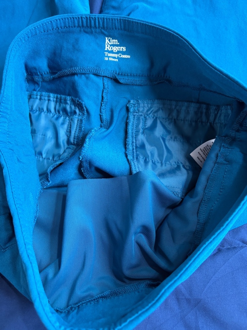 Kim Rogers Teal Pull-On Pants - Picture 11 of 11